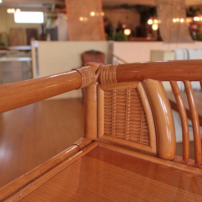 ラタン製ラック オープンラック 籐家具 棚 ナチュラル 214-1333