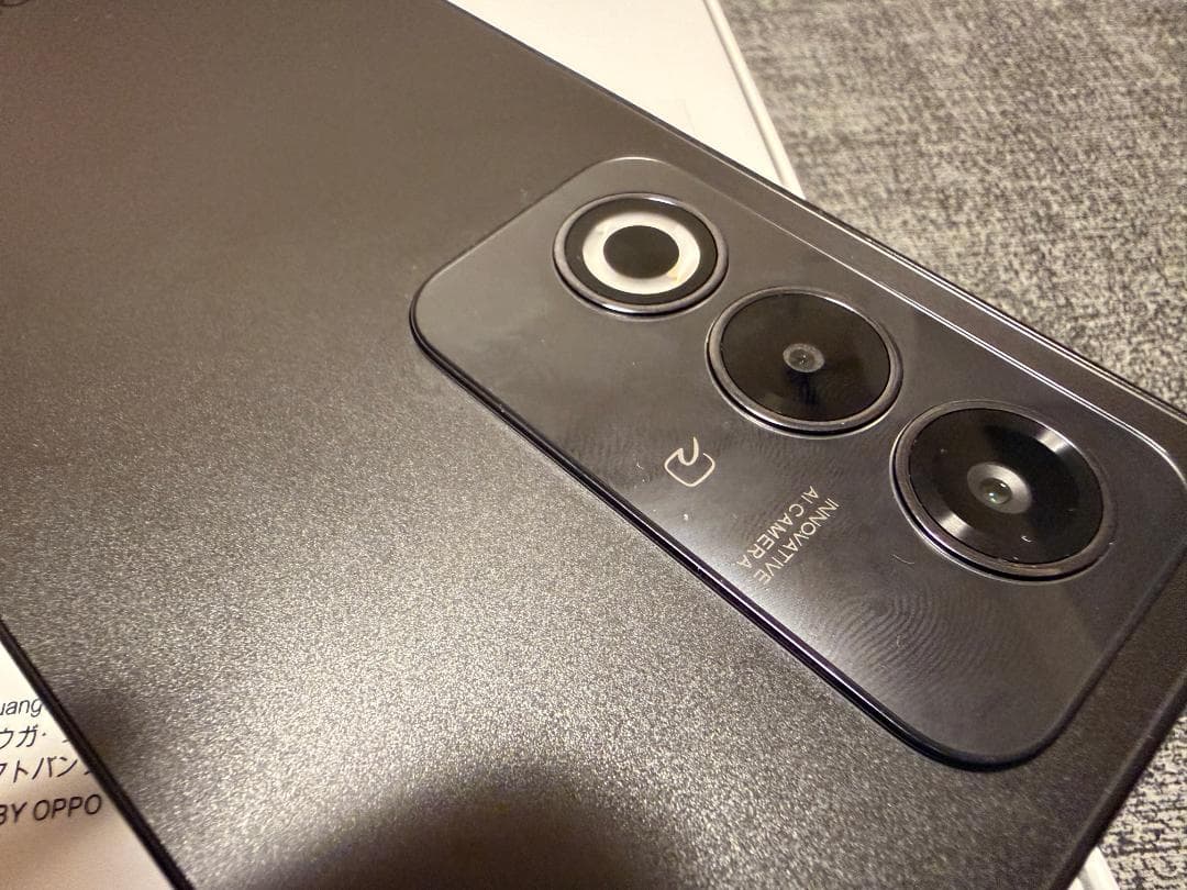 【超美品】OPPO A3 5G ブラック Y!mobile版 SIMフリー