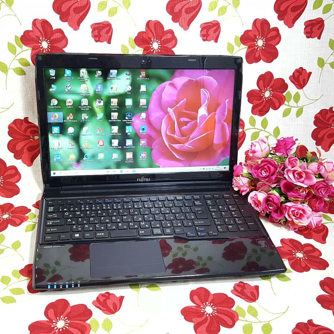 SSD480GB/4世代CORE‐I7/メモリ8GB/ブルーレイ/カメラ