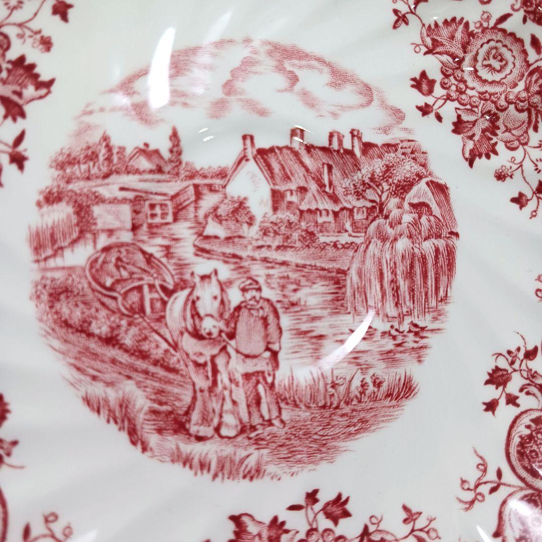 Y3332-16 ジョンソンブラザーズ カントリーライフ 皿 4枚セット　QQQ