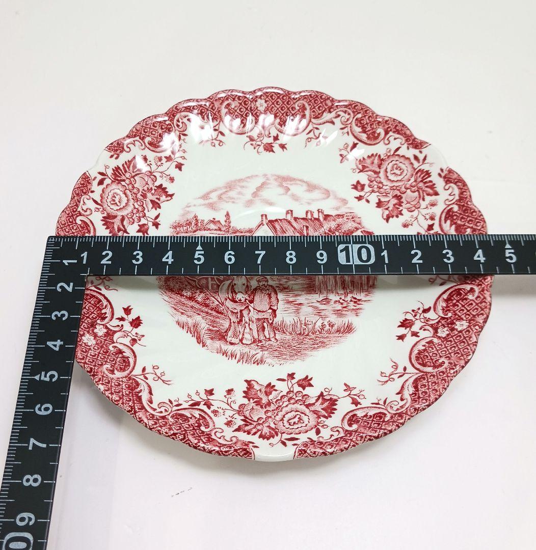 Y3332-16 ジョンソンブラザーズ カントリーライフ 皿 4枚セット　QQQ