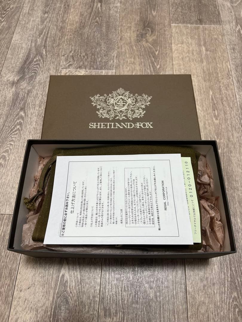 美品！値下げ！SHELTAND FOX ブライトン サイズ8(26cm)