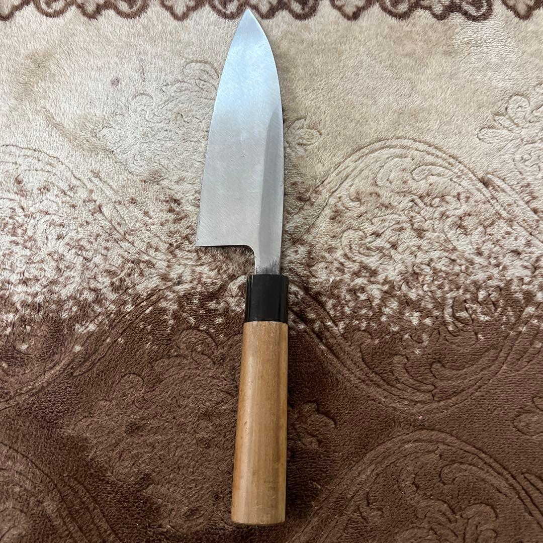 出刃包丁 ステンレス製 木製柄