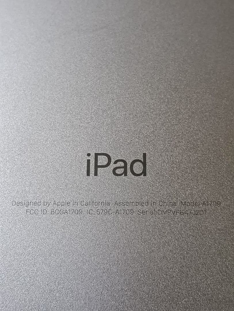 iPad pro10.5 バッテリー60%