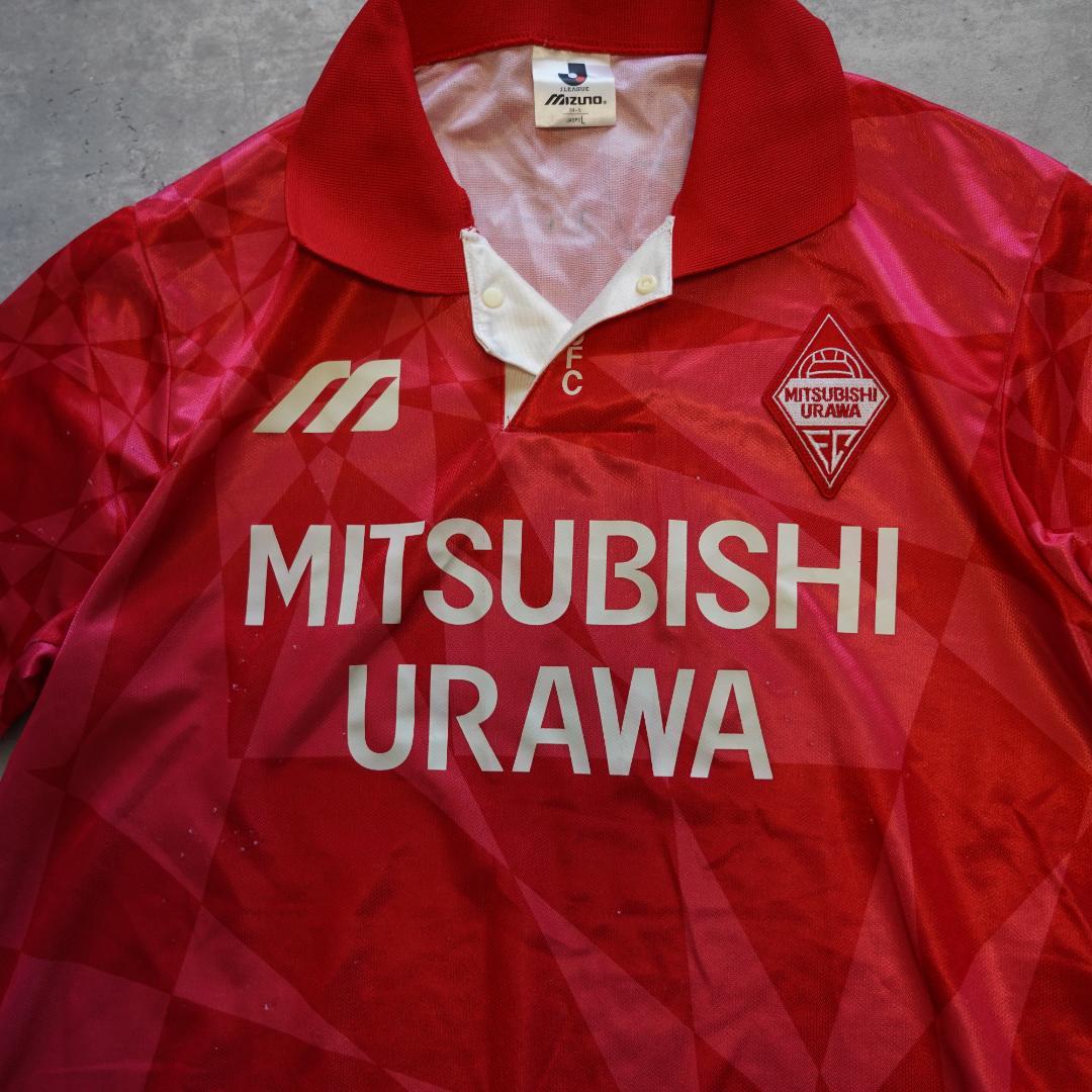 93/94 MIZUNO　ミズノ　浦和レッズ　ホームユニフォーム　Lサイズ