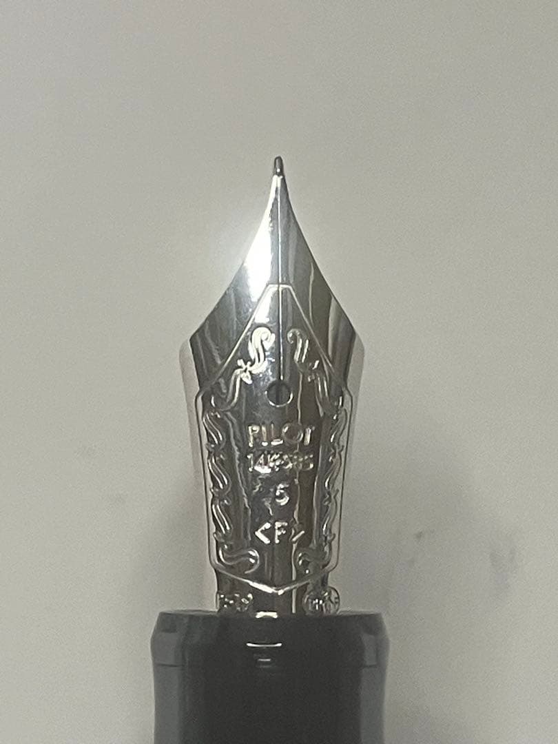 PILOT カスタム74 ノンカラー FKKN-12SR-TB　ブラック　F