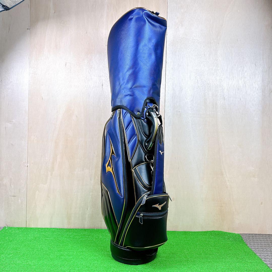 【美品】 MIZUNO ミズノ ゴルフ ハイグレード キャディバッグ ９.５型