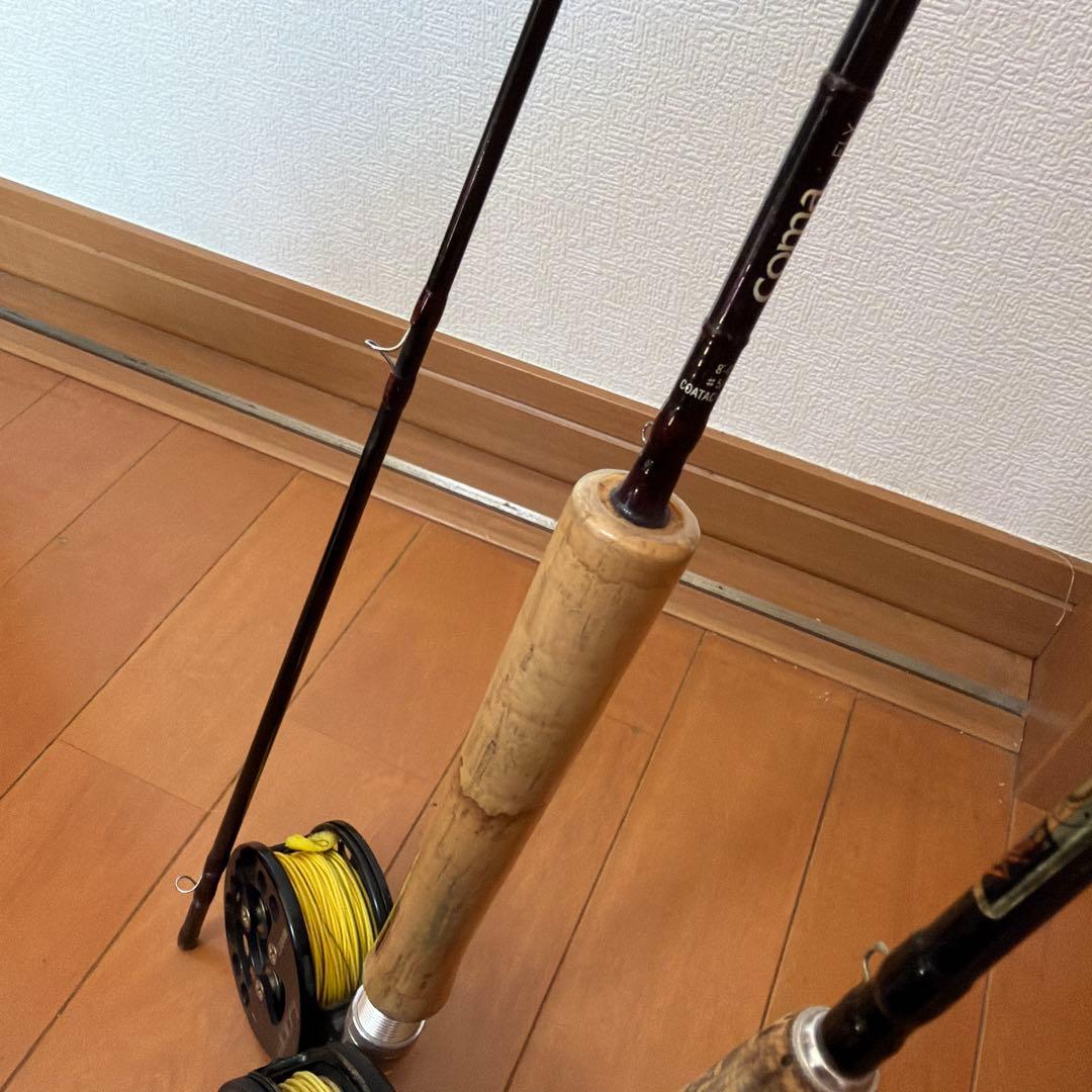 フライロッド　リール　2セット