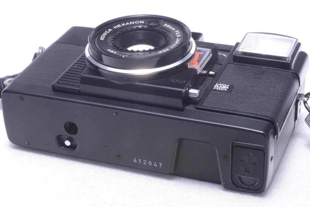 KONICA コニカ 小西六 ジャスピン コニカ C35 AF 動作確認 極美品