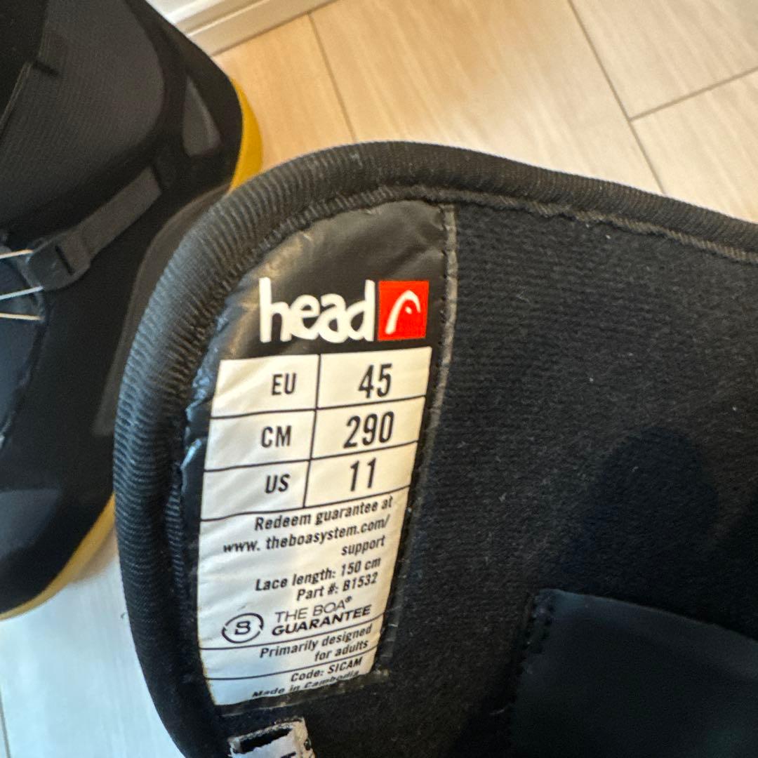 【美品】Head DIA BOA スノーボードブーツ 29.0cm セット割引可