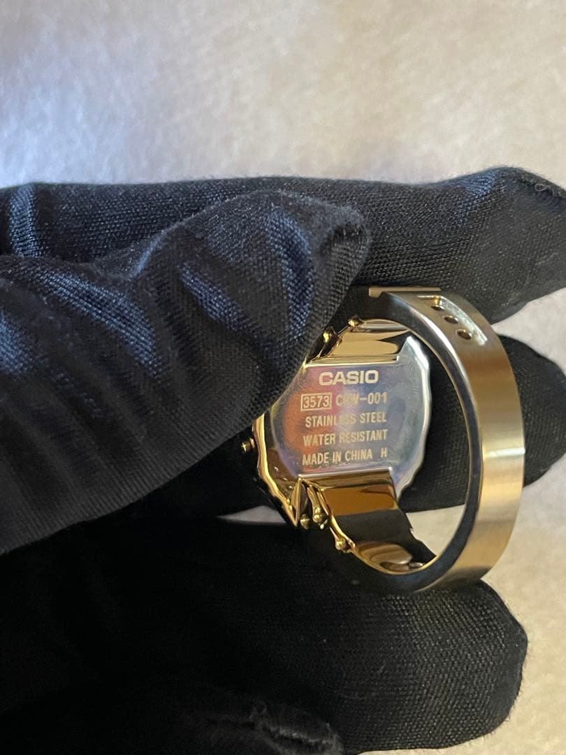 CASIO RING WATCH カシオリングウォッチ CRW-001G-9JR