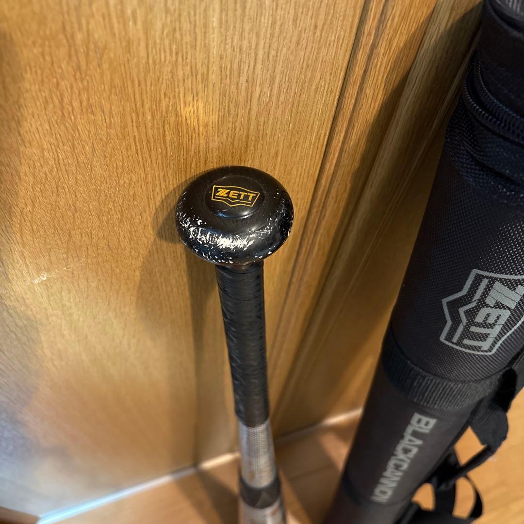 ❣️ZETT BLACK CANNON 軟式バット バットケース付き