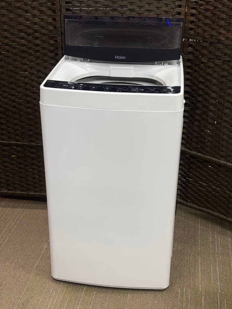 【分解洗浄消毒作業済】【美品】Haier 5.5Kg全自動洗濯機　JW-C55D