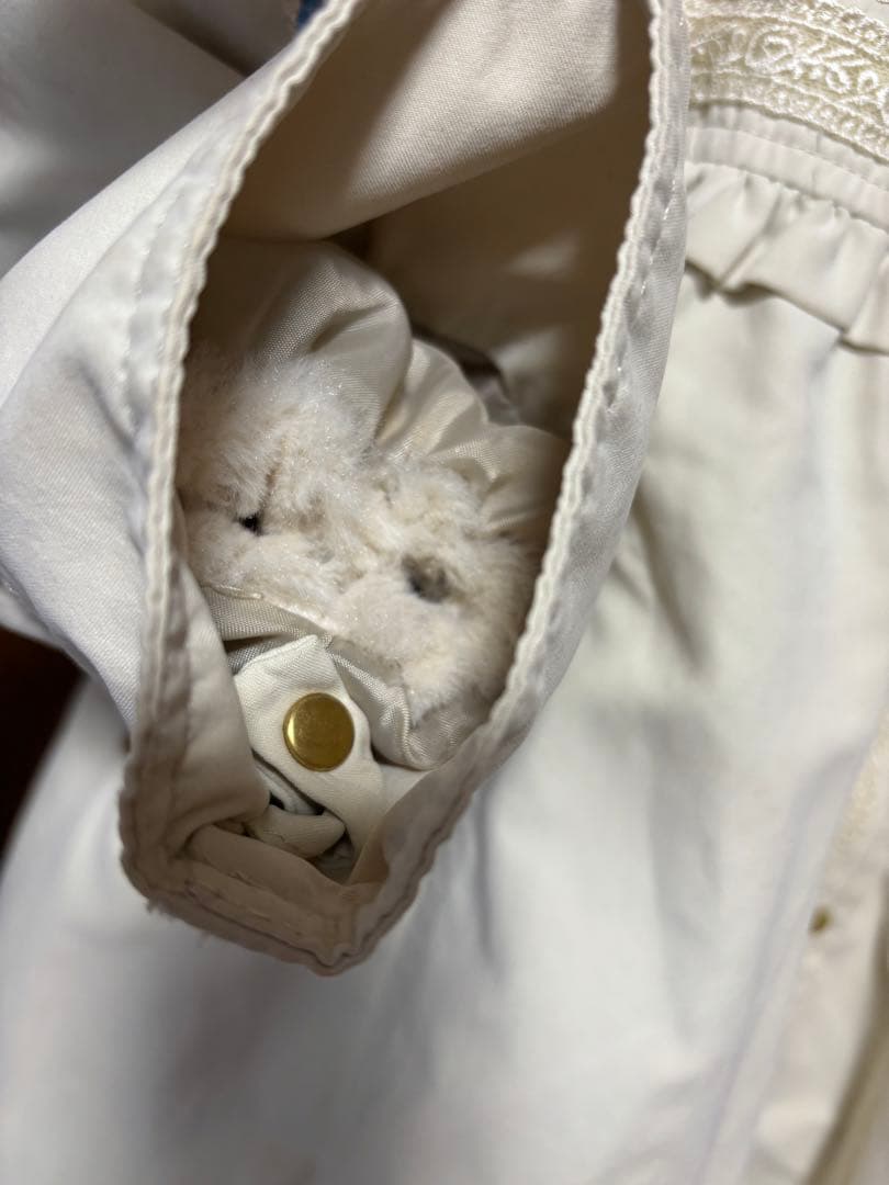 アクシーズファム 姫カジ フリル ふわふわ モッズコート フェアリーグランジ