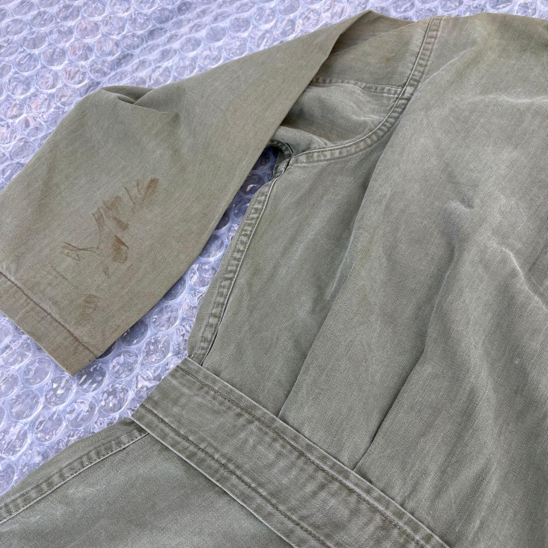 40s 米軍 実物 m43 つなぎ オールインワン hbt ヘリンボーン ミリタ