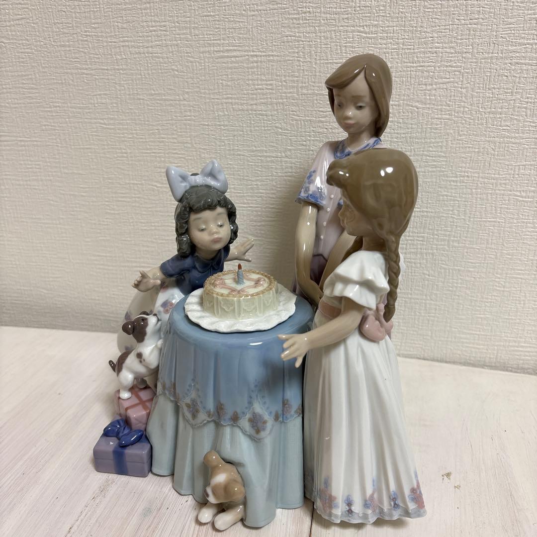 リヤドロLLADRO「バースデーケーキ」　　　新品！ 元箱付き！