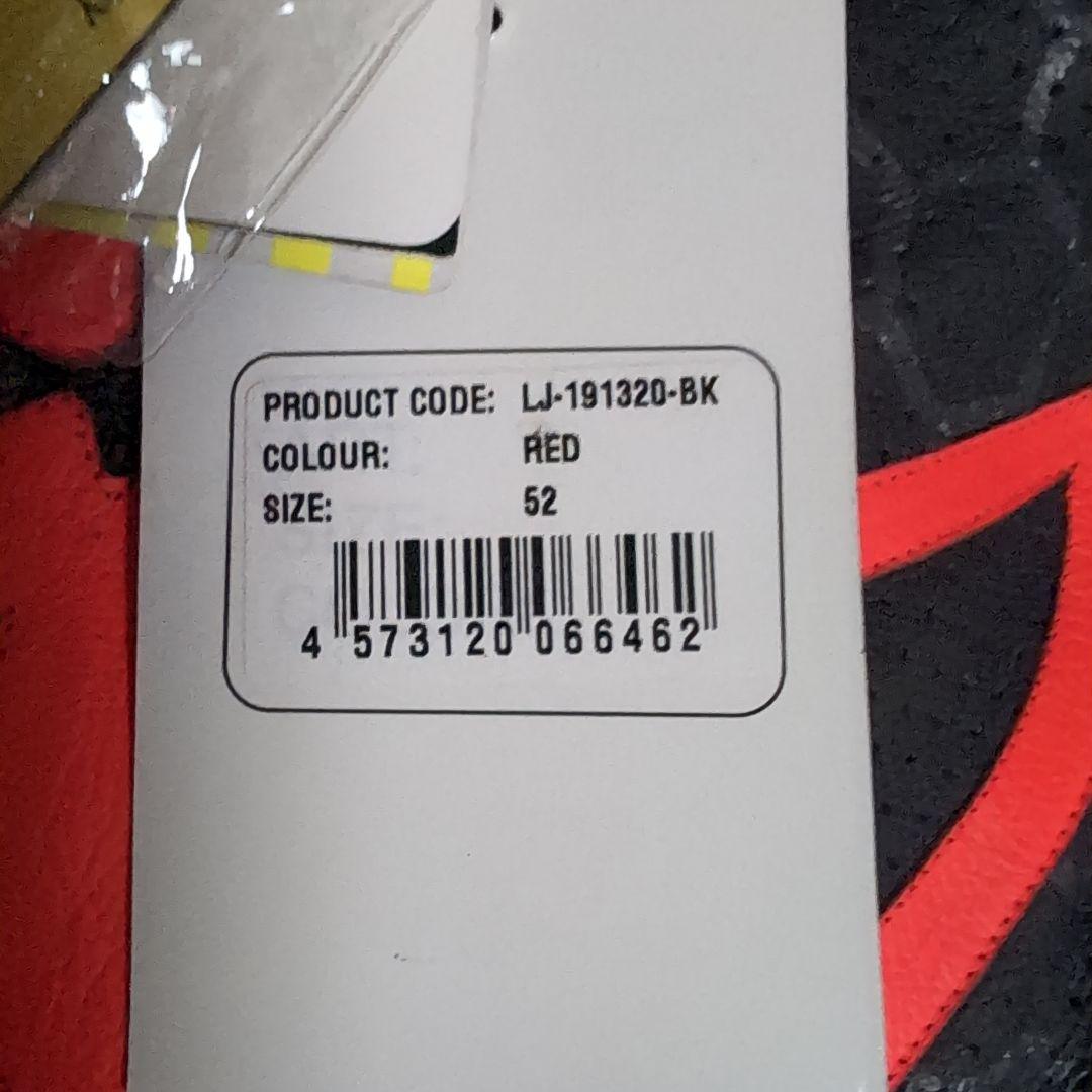 新品　ベリック　レザージャケット　52サイズ　黒／白／赤　LL　BERIK