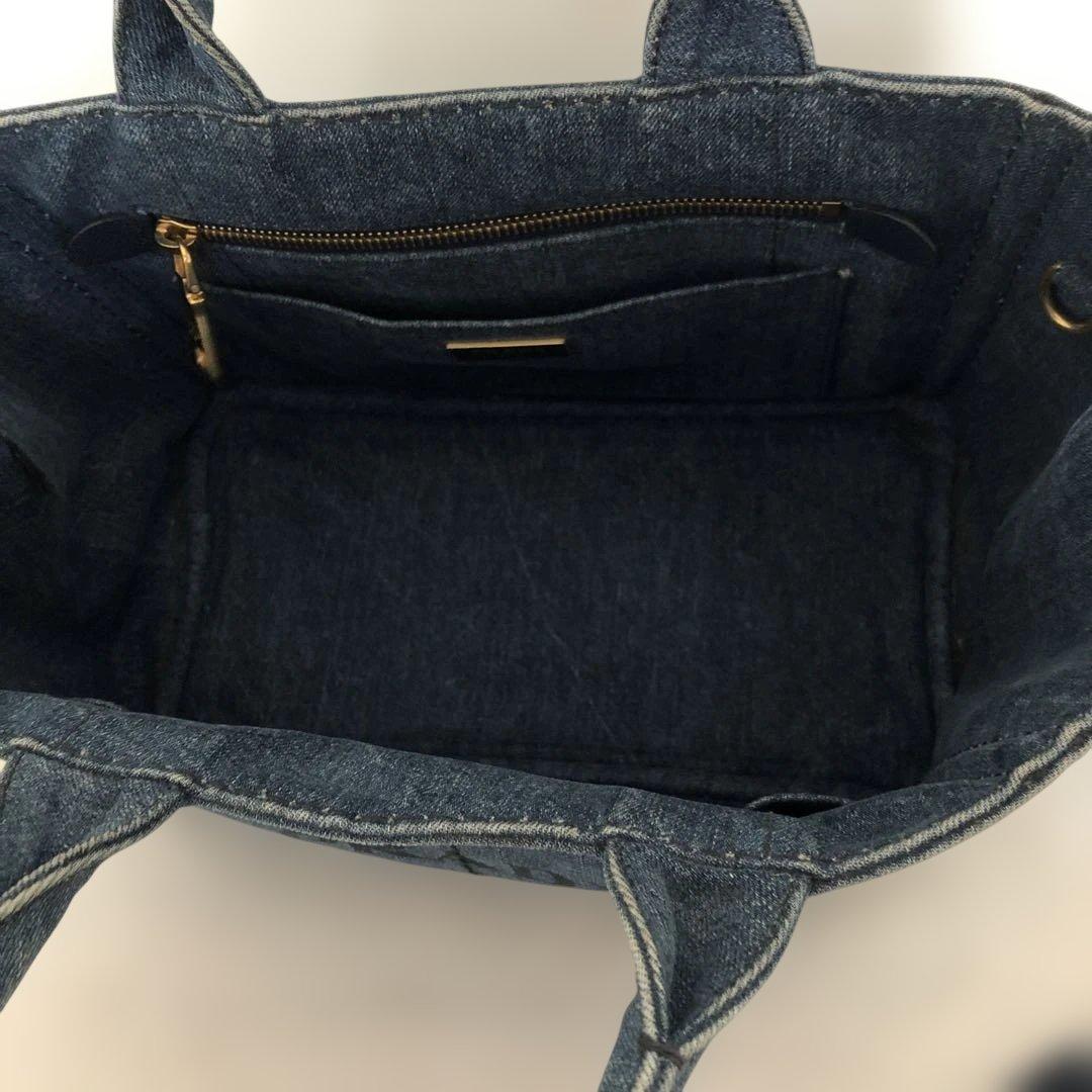 PRADA デニム カナパトートバッグ
