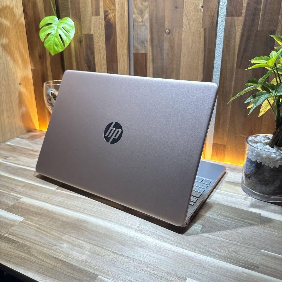 美品希少ピンク‼️HP☘Ryzen5 5500U☘SSD512GB☘ノートパソコン