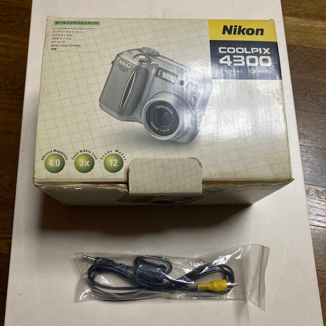Nikon cool pix 4300 バッテリーチャージャー付き CF付き