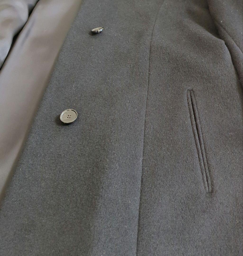 アンタイトル プレミアムライン 日本製 衿2way ロングコート L