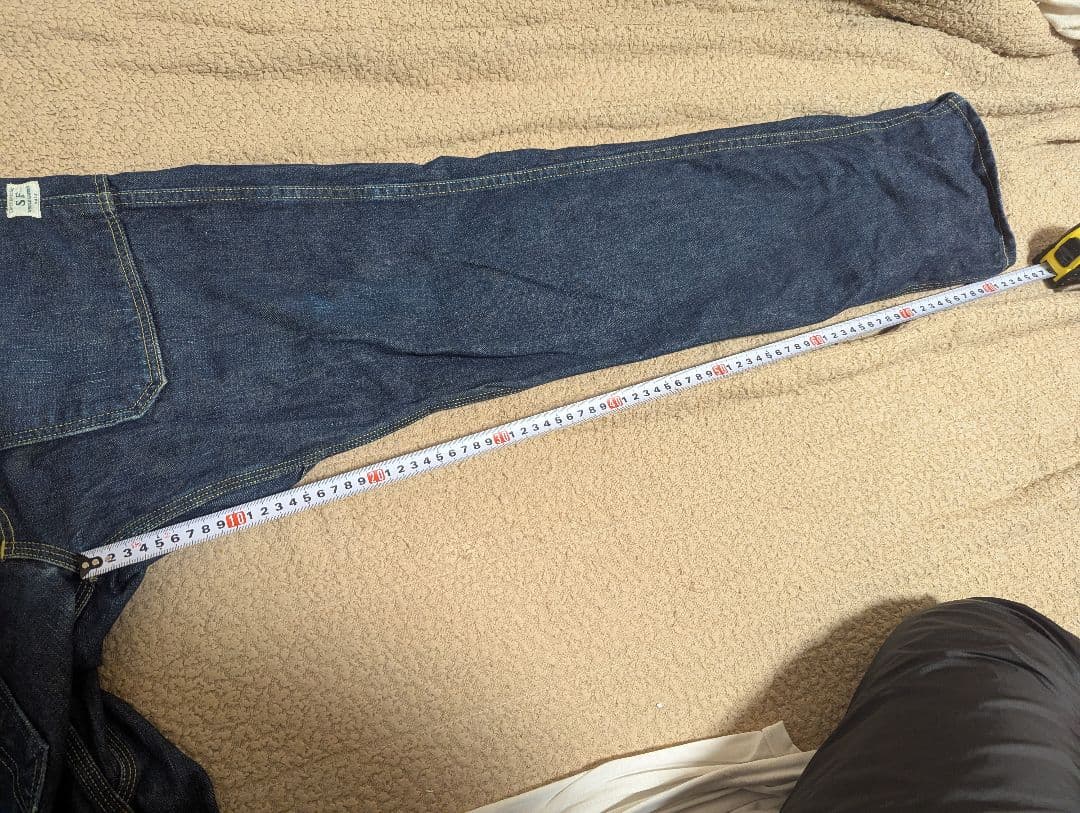 パンツ SASSAFRAS FALL LEAF SPRAYER PANTS DENIM