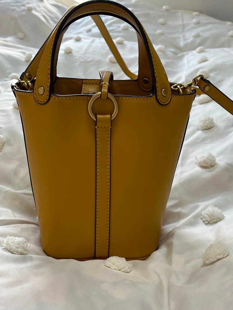 トリーバーチ　 イエロー トートバッグ ショルダーバッグ