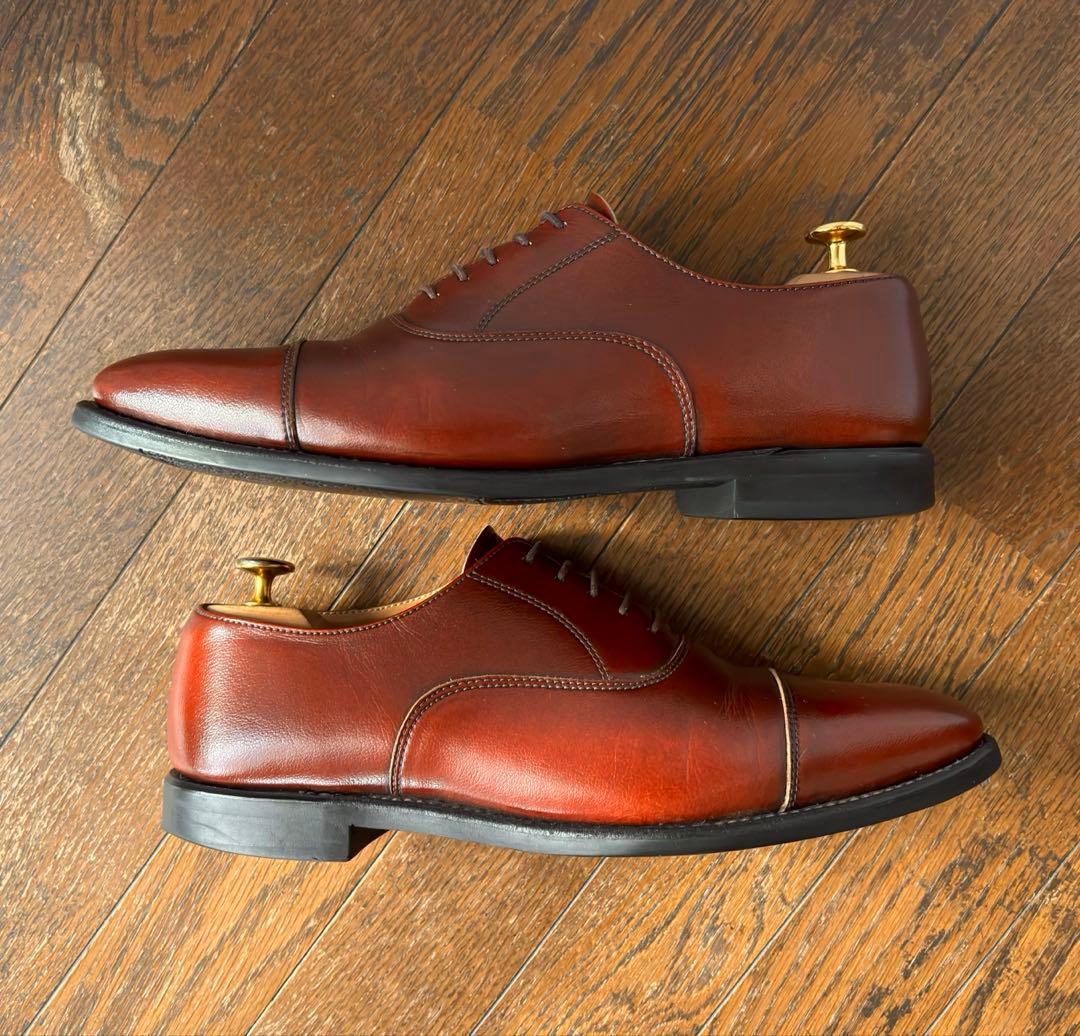 【REGAL】リーガル V060 外羽式シボ革 ストレートチップ 26.0cm