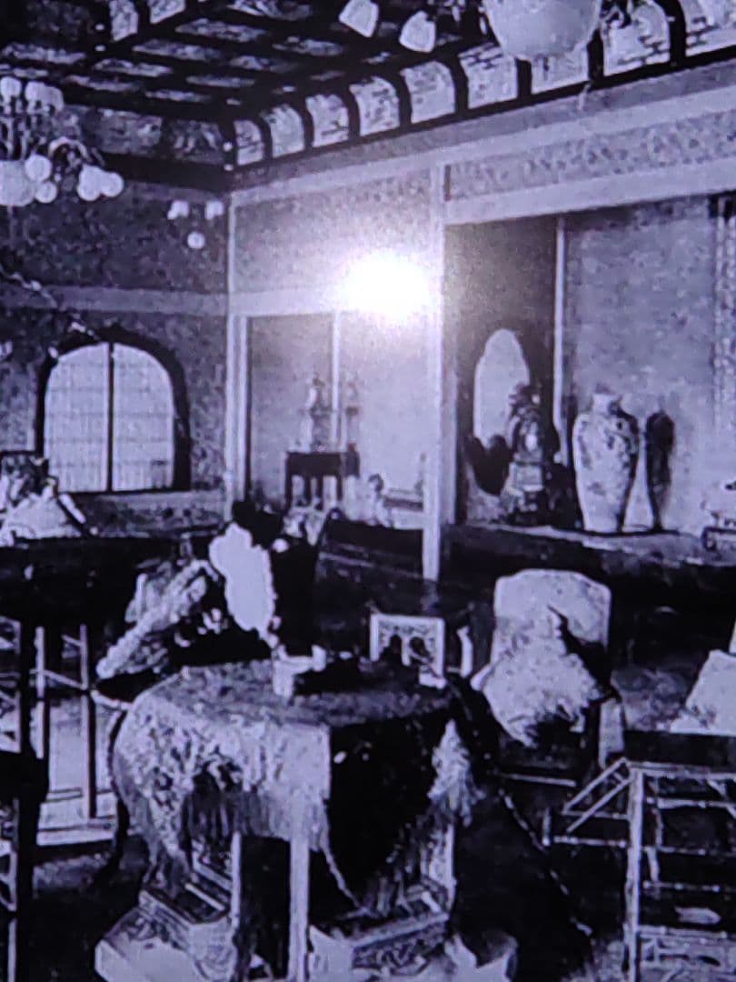 浅野総一郎ガラス写真乾板１3枚木箱付き