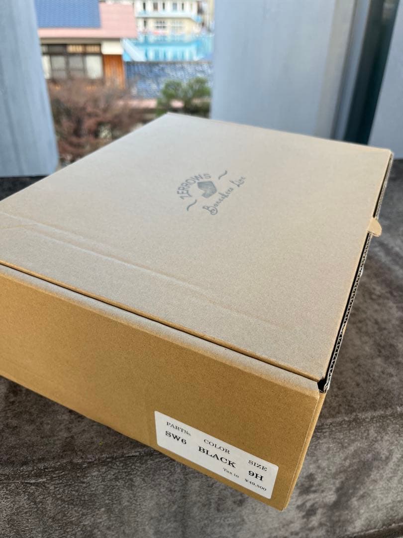 ★箱付美品★ZERROWS ゼローズ SW-6茶芯クロムエクセルレザー 27.5