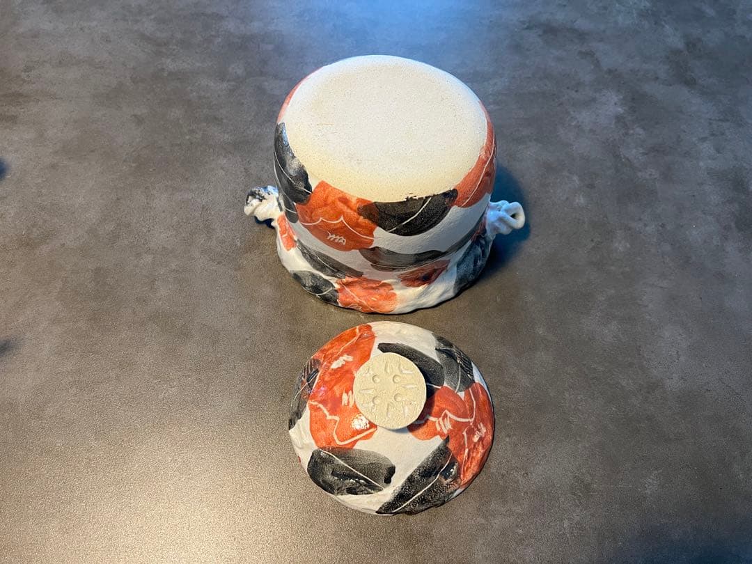 新品未使用　伊集院真理子　土鍋 1.5合サイズ 赤椿