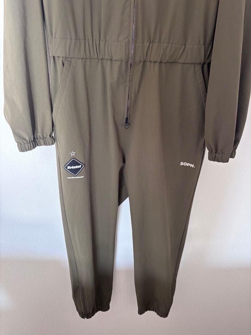 Bristol オリーブ オーバーオール