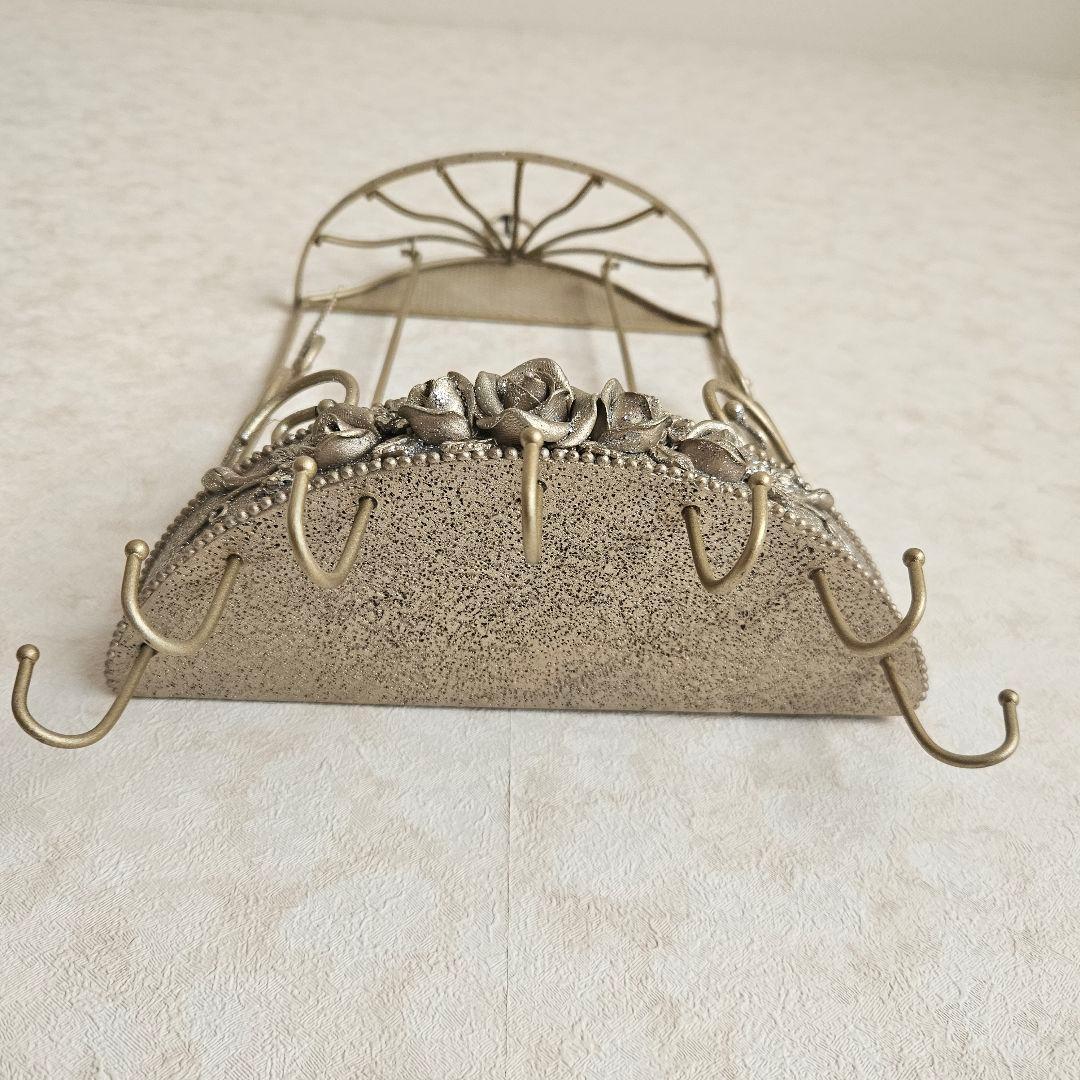 限定アンティーク品　鳥のデザイン壁掛け収納フック