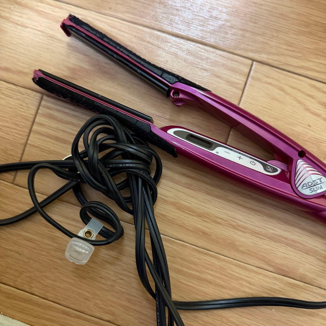 ADST DS Slim ストレートヘアアイロン ピンク