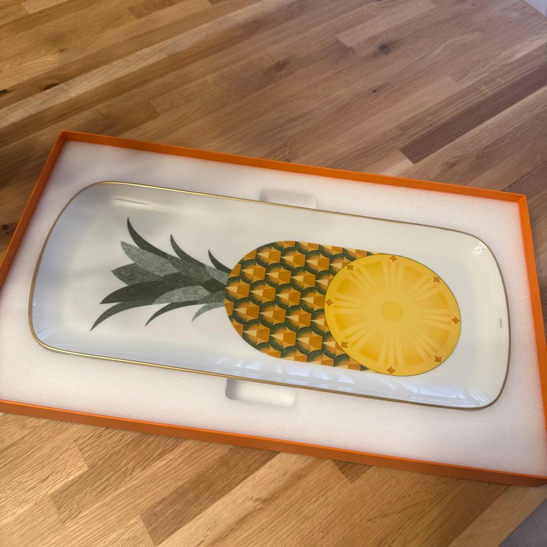 エルメスケーキプラッター＜カオルミ＞パインアップル