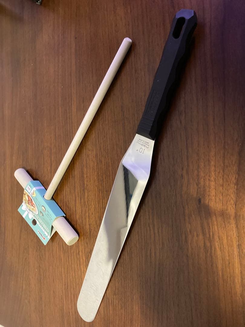 金属ブラシ磨き！直径33cm 9mm極厚鉄板！＋スパチュラ大トンボ 収納袋セット