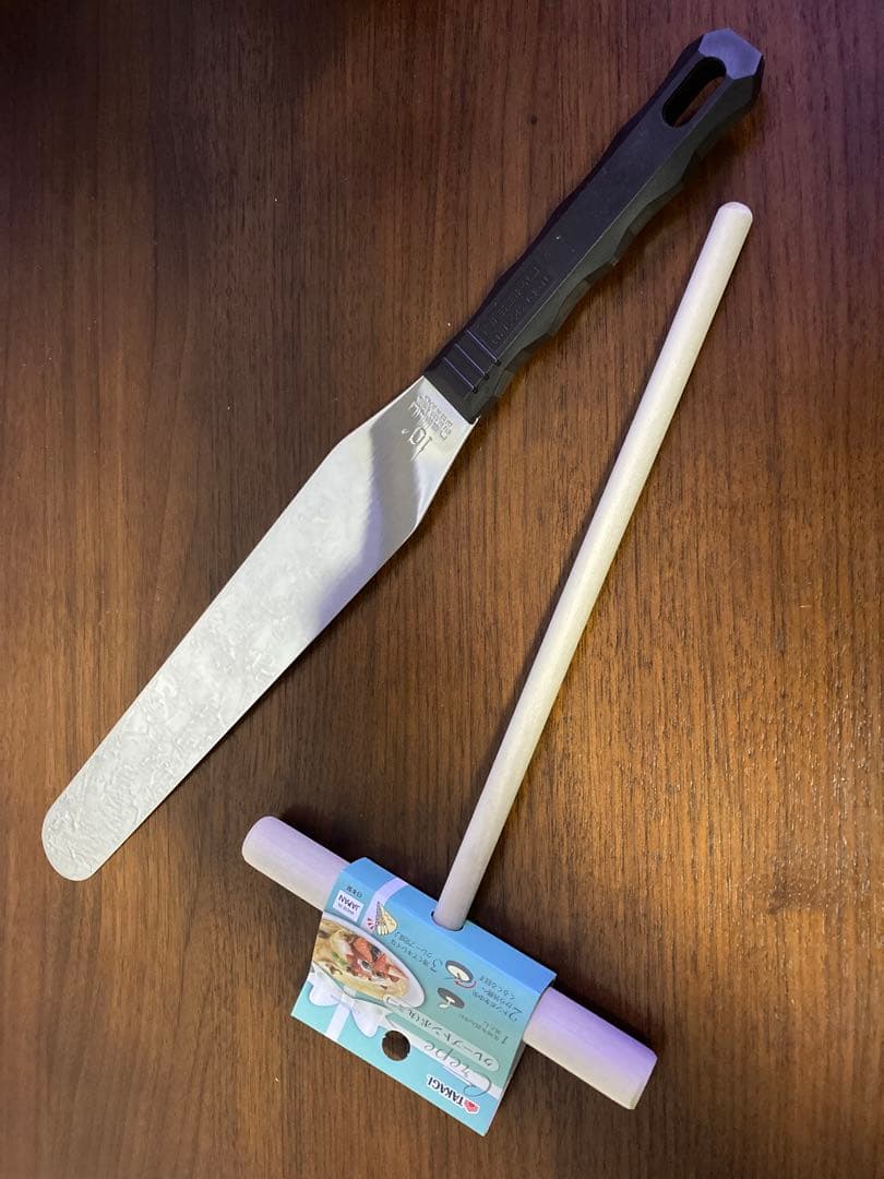 金属ブラシ磨き！直径33cm 9mm極厚鉄板！＋スパチュラ大トンボ 収納袋セット