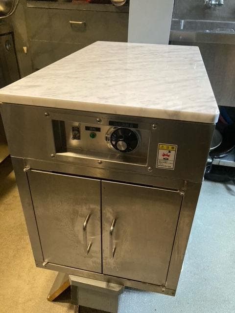 天然白大理石 のし台　600×400×23 R●製菓台・こね台●新品●送料無料