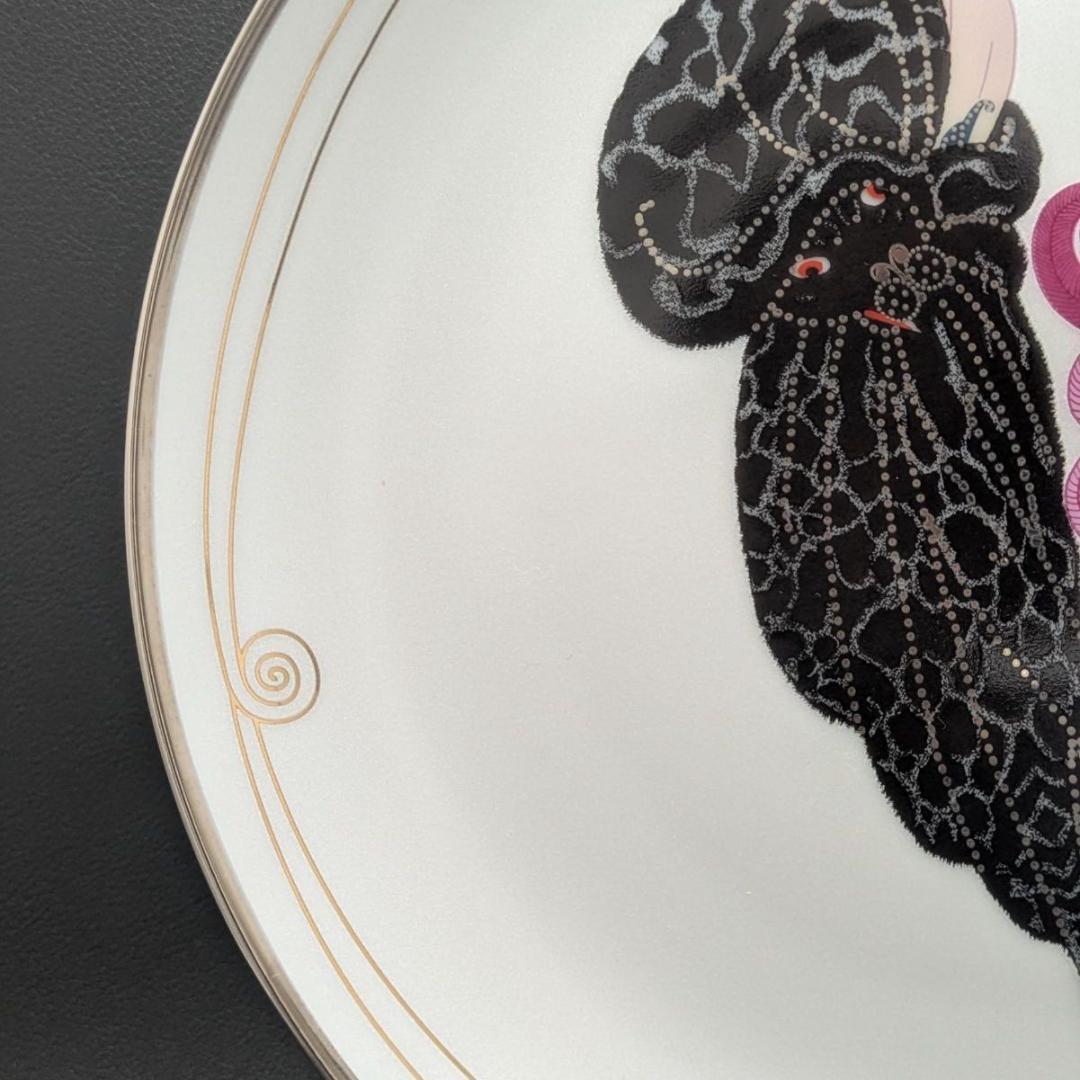 Erté エルテ 美女と野獣 プレート フランクリンミント 限定品 アールデコ
