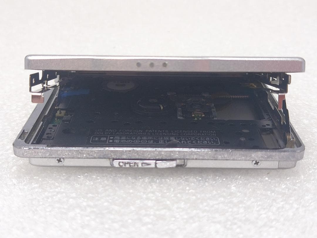 【動作確認済】パナソニック ポータブルMDプレーヤー SJ-MJ97 シルバー