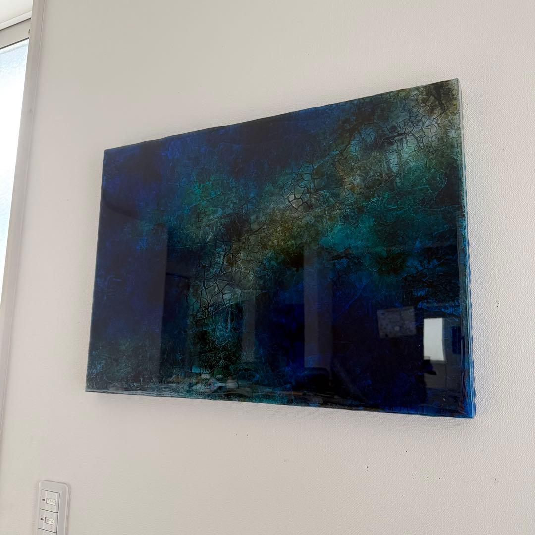 レジンアート　男前シリーズ　BIGパネル　海アート　オーシャンアート