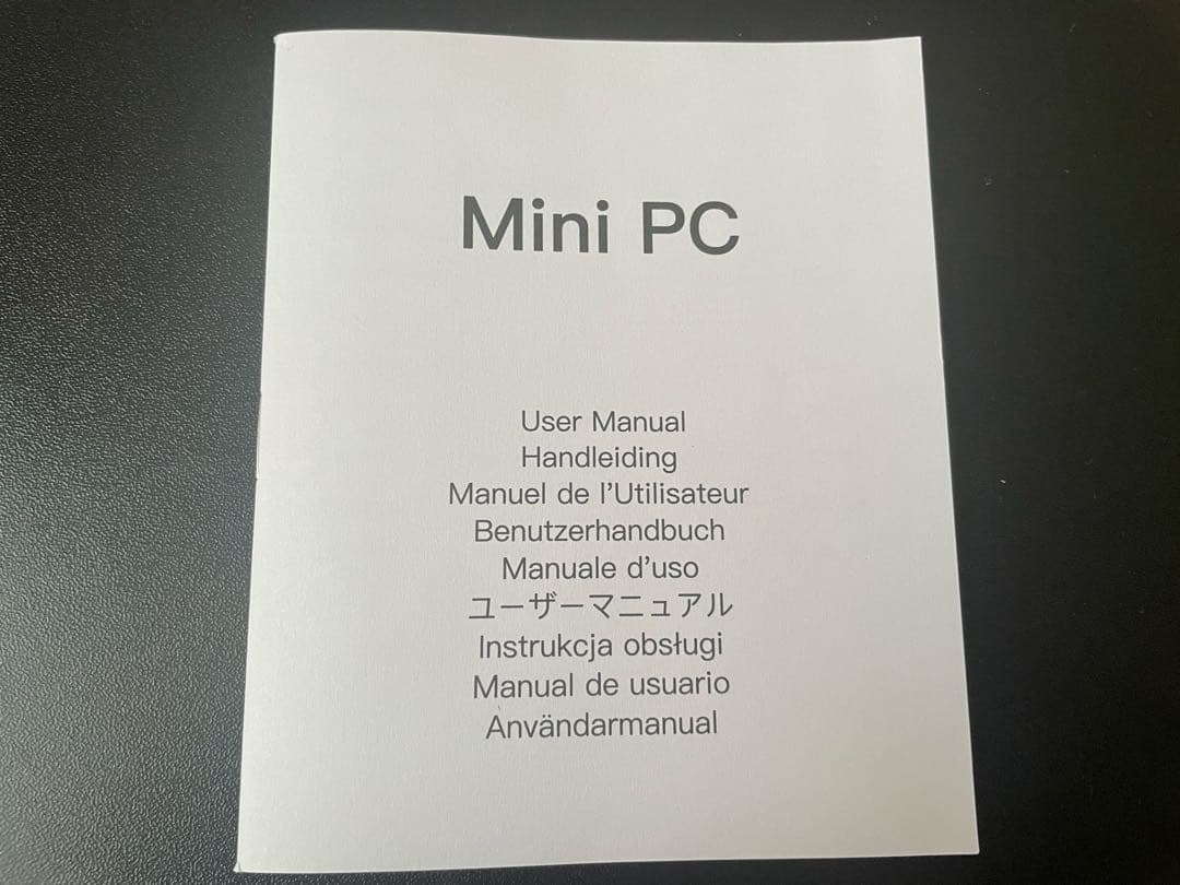 ミニpc n100 高速動作 8GB 256GB