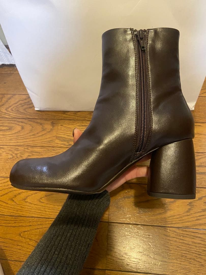 新品未使用 TODAYFUL square Short Boots 36