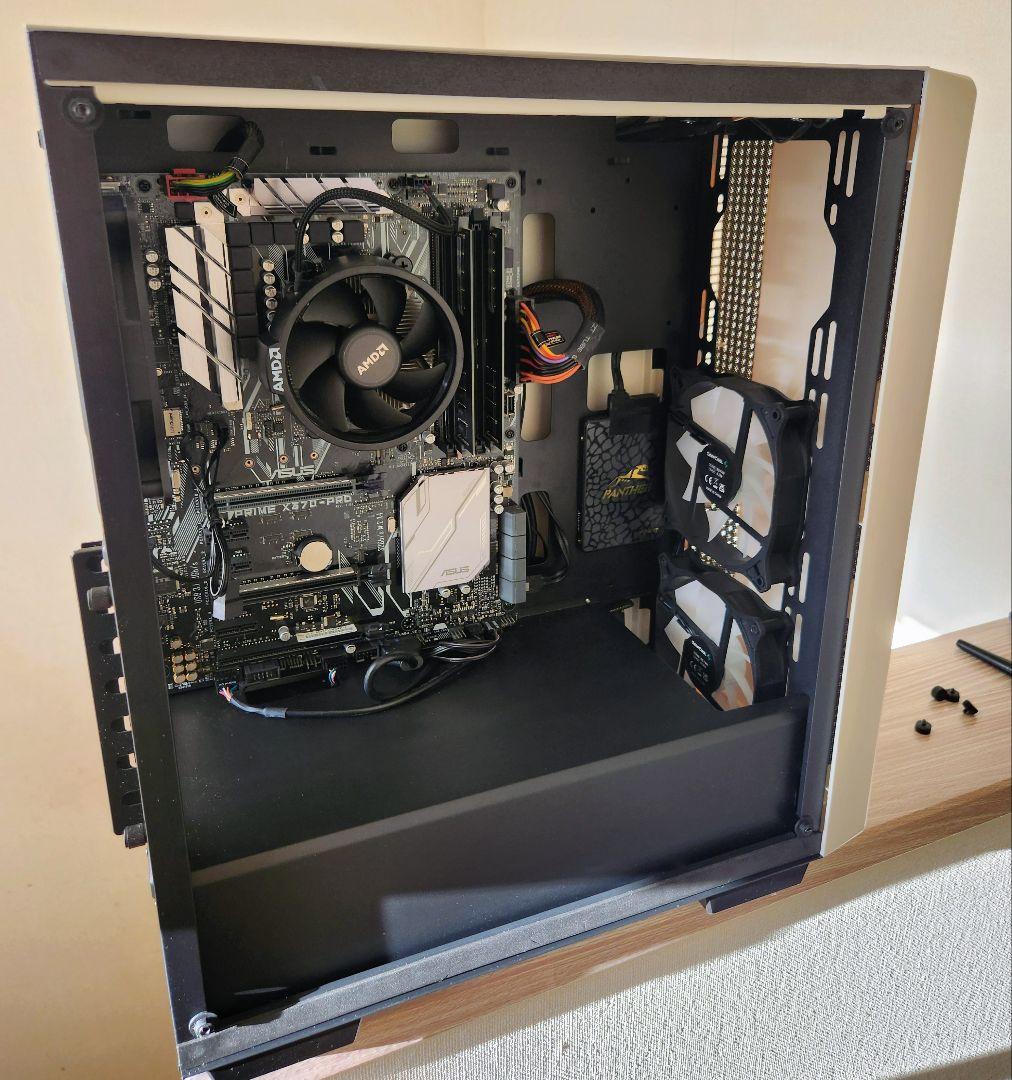 自作PC RYZEN 2400G 省エネ おまけ付き