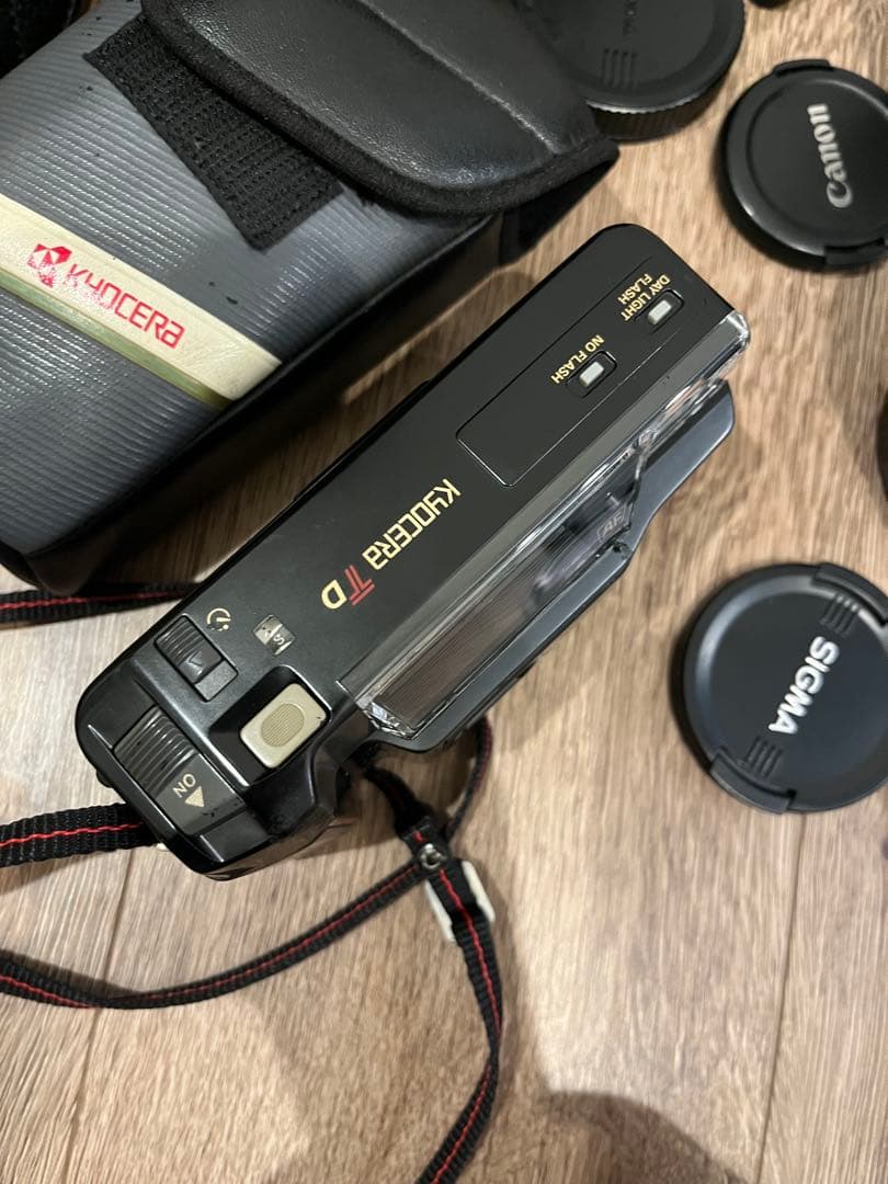 Canon EOS 1000s レンズセット キョーセラ　TD フィルムカメラ