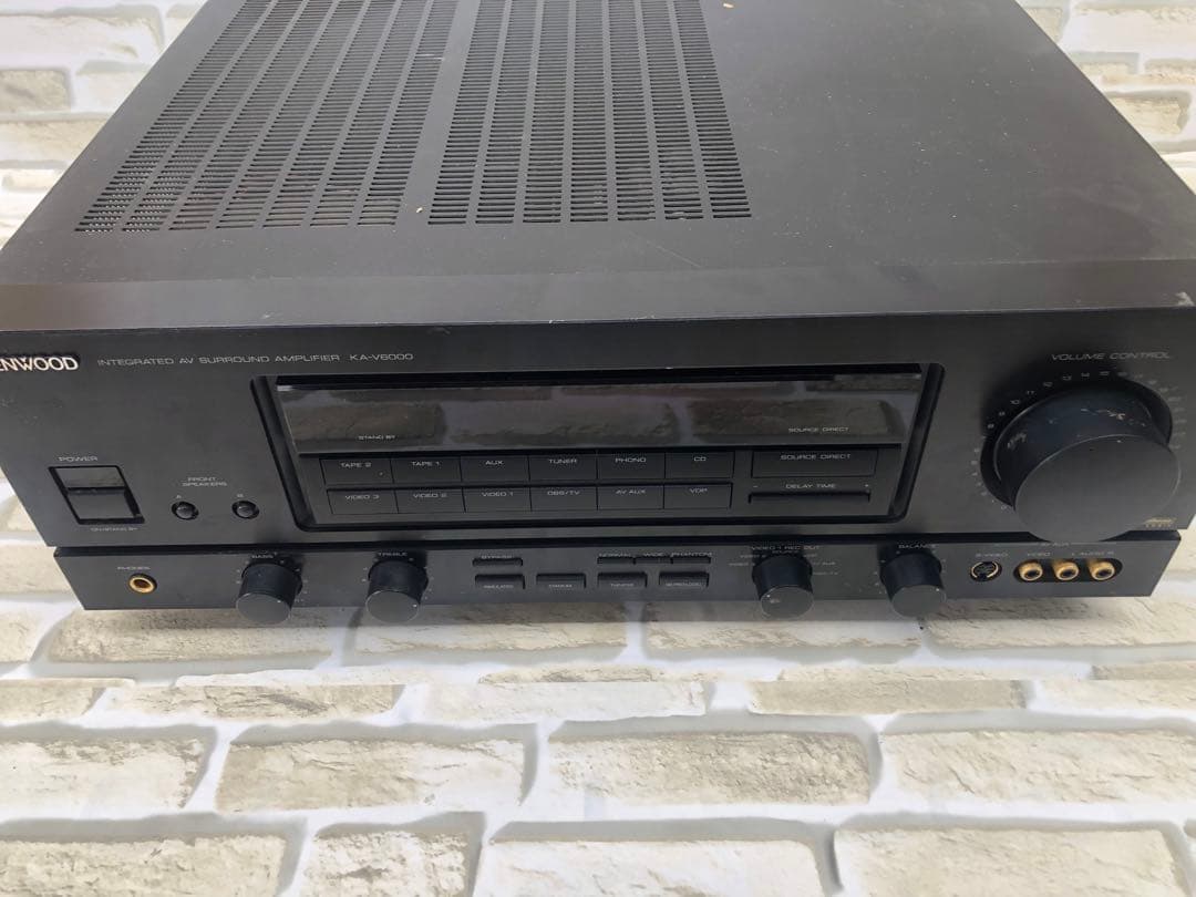 KENWOOD/KA-V6000/サラウンドアンプ通電のみ(A90)