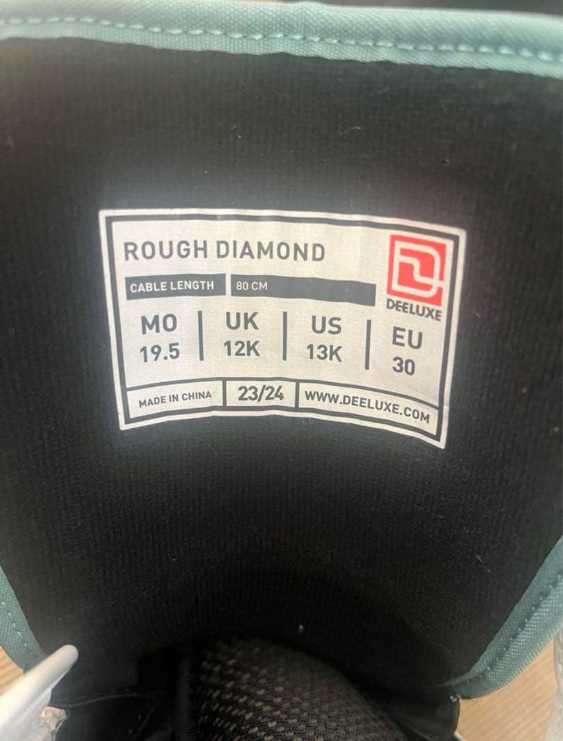 【良品】23-24 DEELUXE ROUGH Diamond 19.5cm