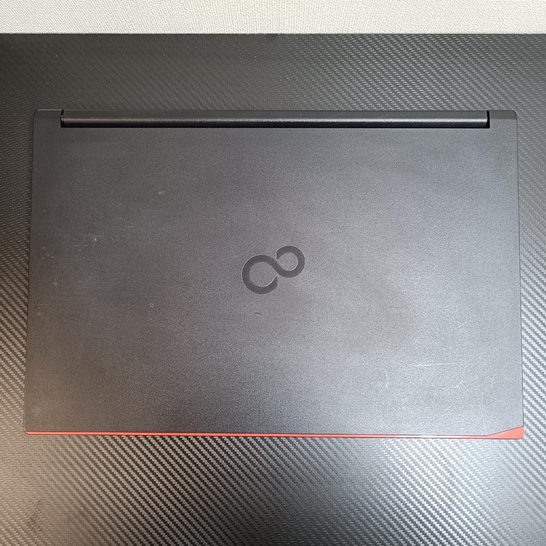 富士通 ノートPC i5 Windows11 SSD メモリ8GB DVD 黒