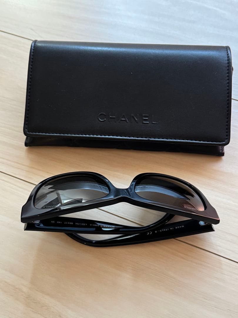CHANEL シャネル　サングラス メガネ　ココマーク　ブラック