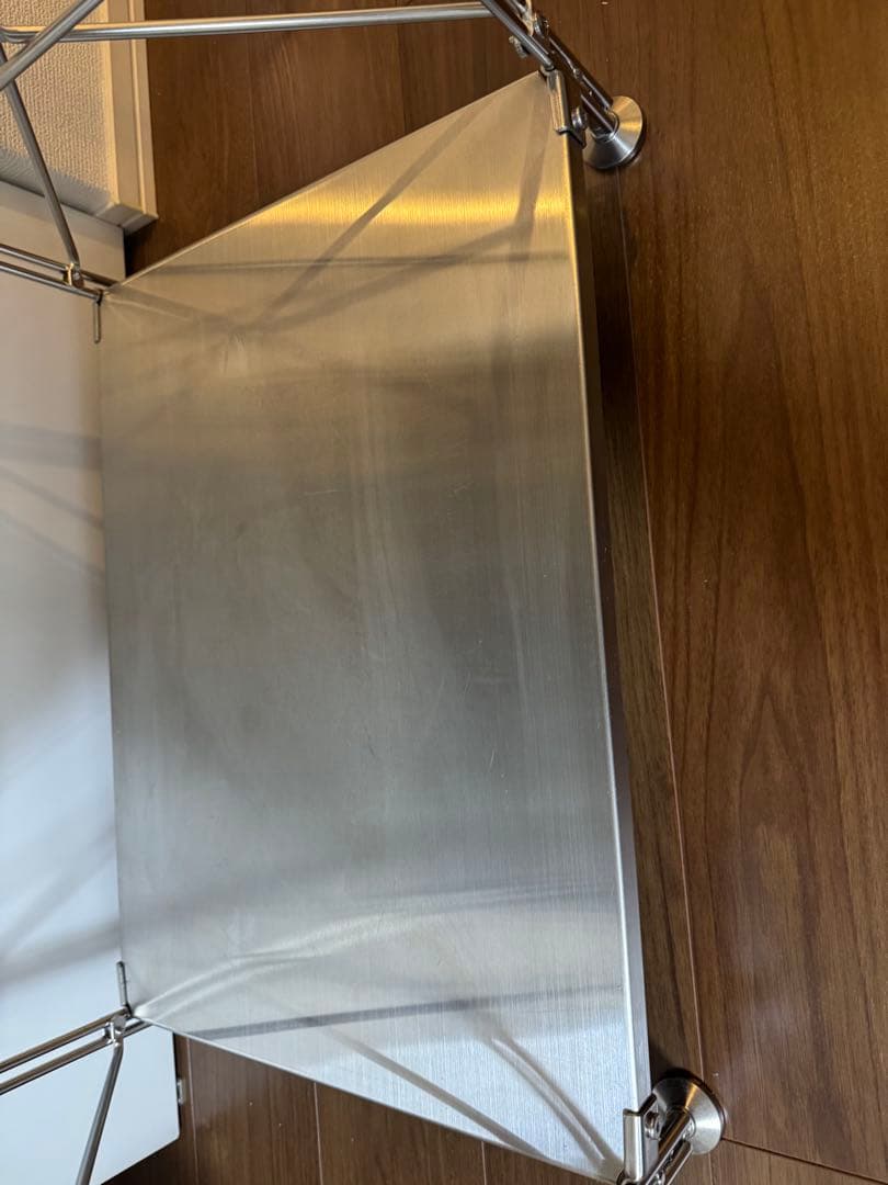 ステンレスユニットシェルフ　ステンレス棚セット　中